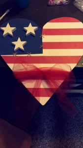 American Flag Craft 